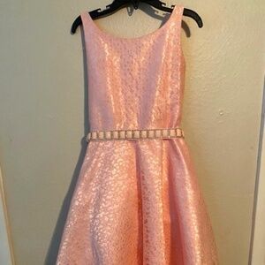 Fancy Pink Girls Dress